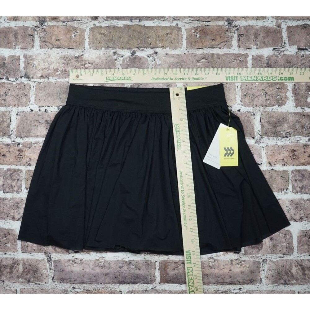 NWT All in Motion High Rise Mesh Athletic Skort Womens Sz M Black - Picture 4 of 5